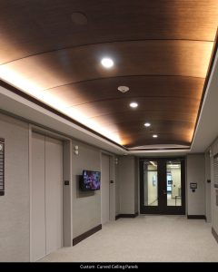 Agfirst Custom Curved Ceiling Panels Project From Precision