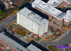 East Carolina University Tyler Hall Renovation Construction Project from Precision Walls, Inc. - Greenville, NC