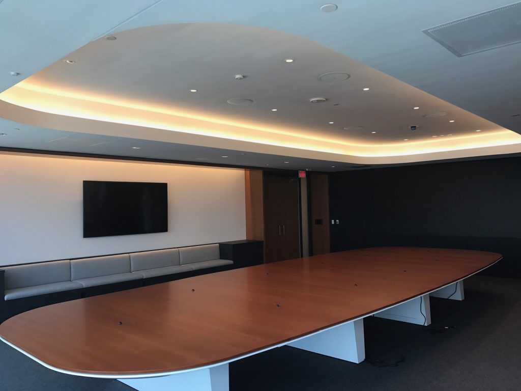 9 Bridgestone Americas Hq Curved Drywall Ceiling Feature