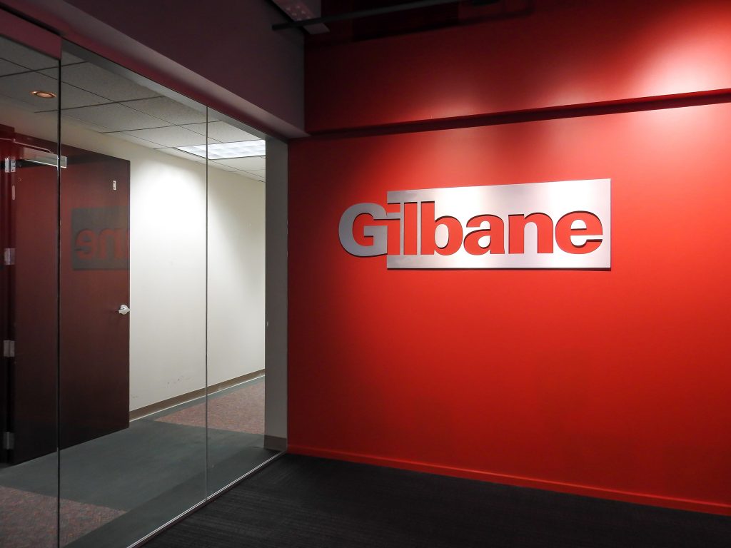 Precision Walls Inc Gilbane Office Upfit 1 Precision Walls Inc.